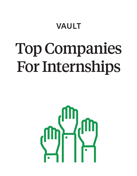 Vault - Top Companies For Internships